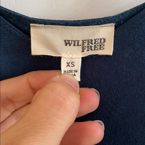 Aritzia Minimalist Teal Mini Dress ECU - Picture 7 of 7